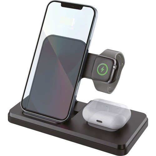 PWB-295 Wireless 3lü Şarj İstasyonu