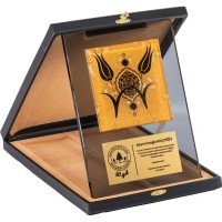 EKT-710 Kutulu Kristal Plaket