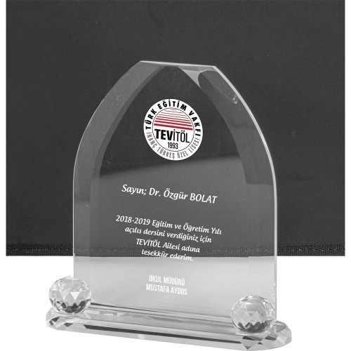 EKT-209 Kristal Plaket