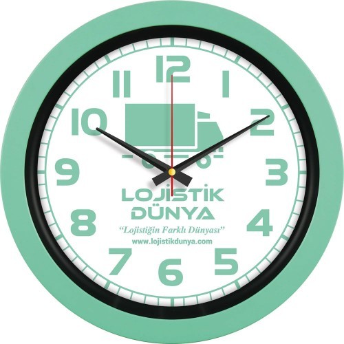 V30-346-MYSL Plastik Duvar Saati