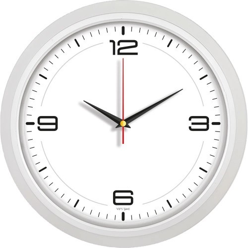 V30-506-G Plastik Duvar Saati